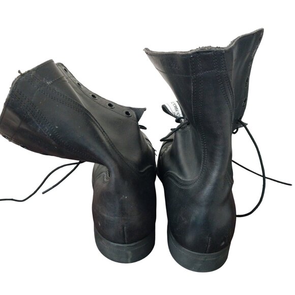 Biltrite Vintage Military Combat Leather Boots Mens Size 10W Good Condition - Picture 6 of 16